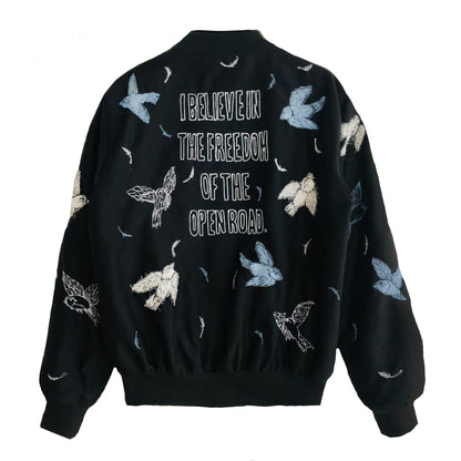 Bomber little blue birds.