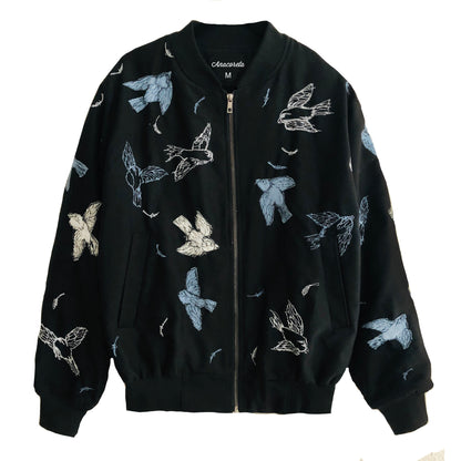 Bomber little blue birds.