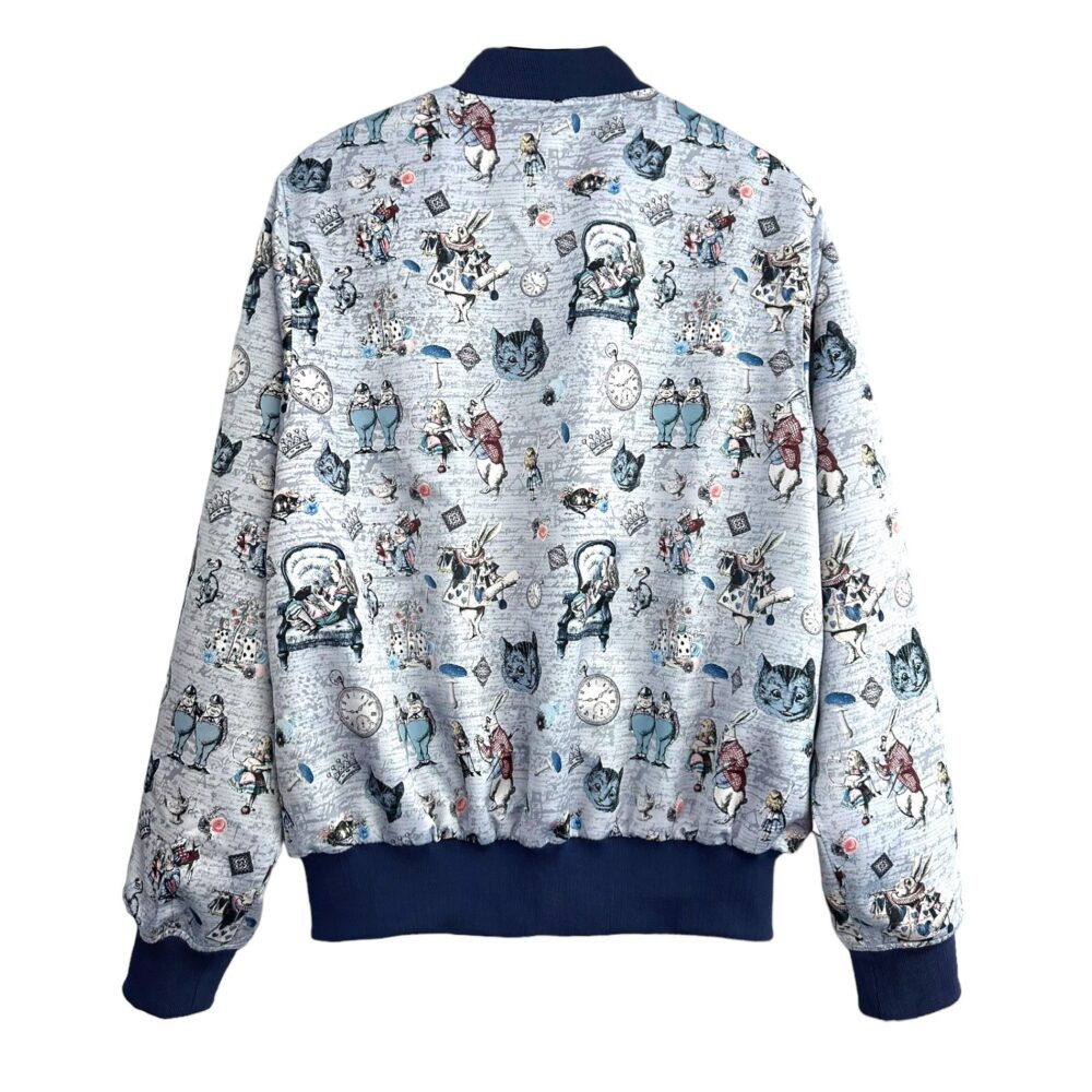 Bomber Jacket Alice in Wonderland - Image 2